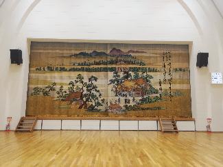 志津コミュニティセンター大ホール 緞帳