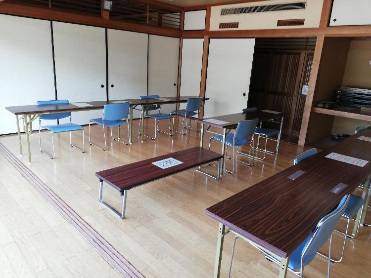 和室1 会議利用時の様子